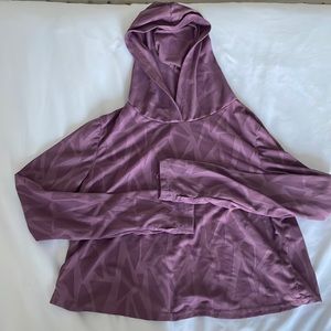 Backless athletic long sleeve top